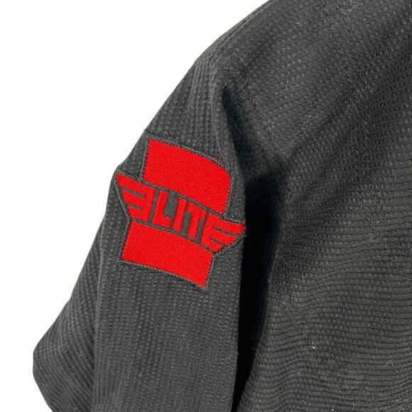 Elite Sports Brazilian Jiu Jitsu BJJ Gi Jacket Black Red Technical Fightwear A2 - Picture 5 of 7